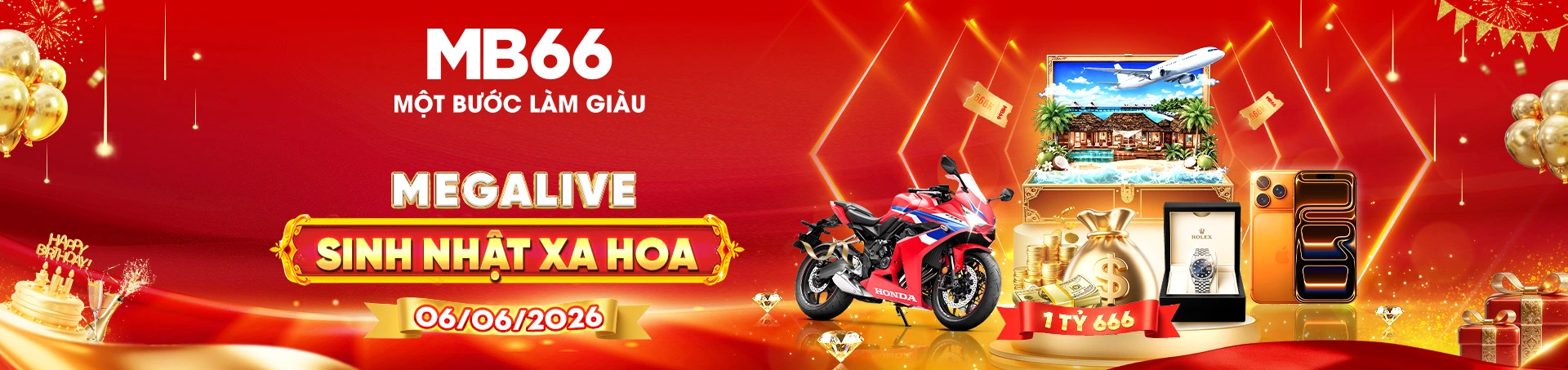 megalive mừng sinh nhật mb66